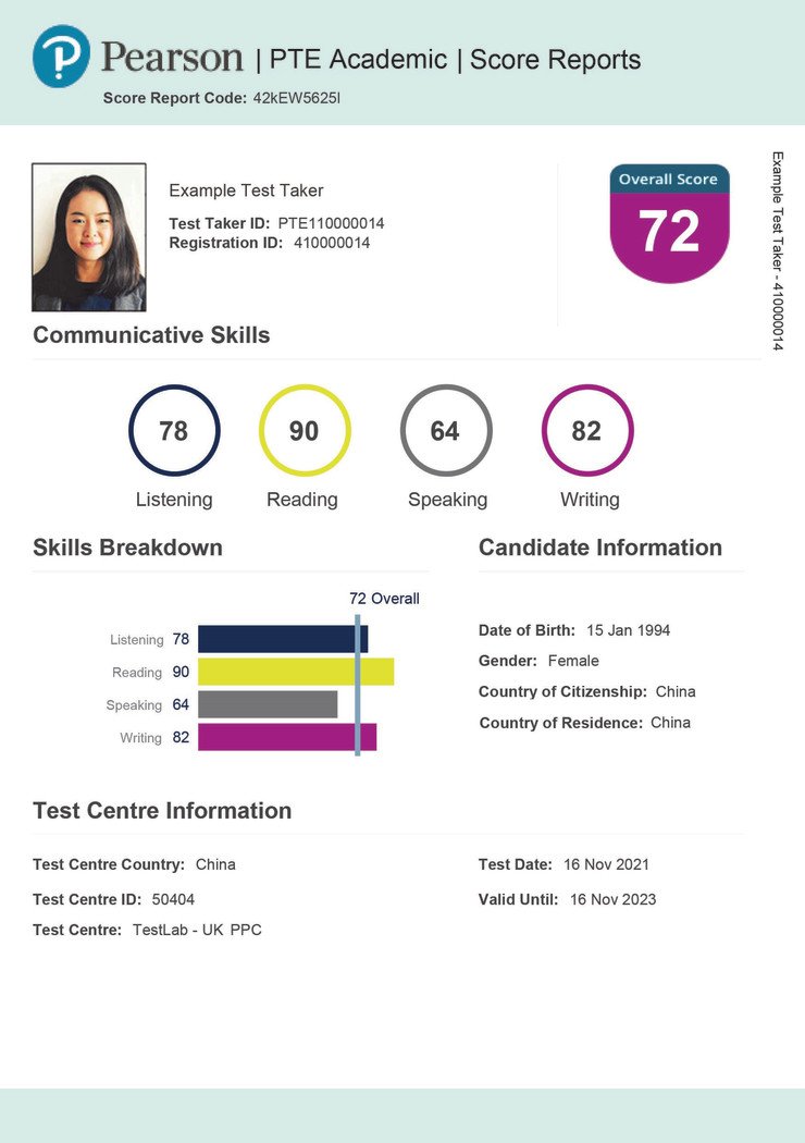 How to get a PTE Academic Certificate Online without exams